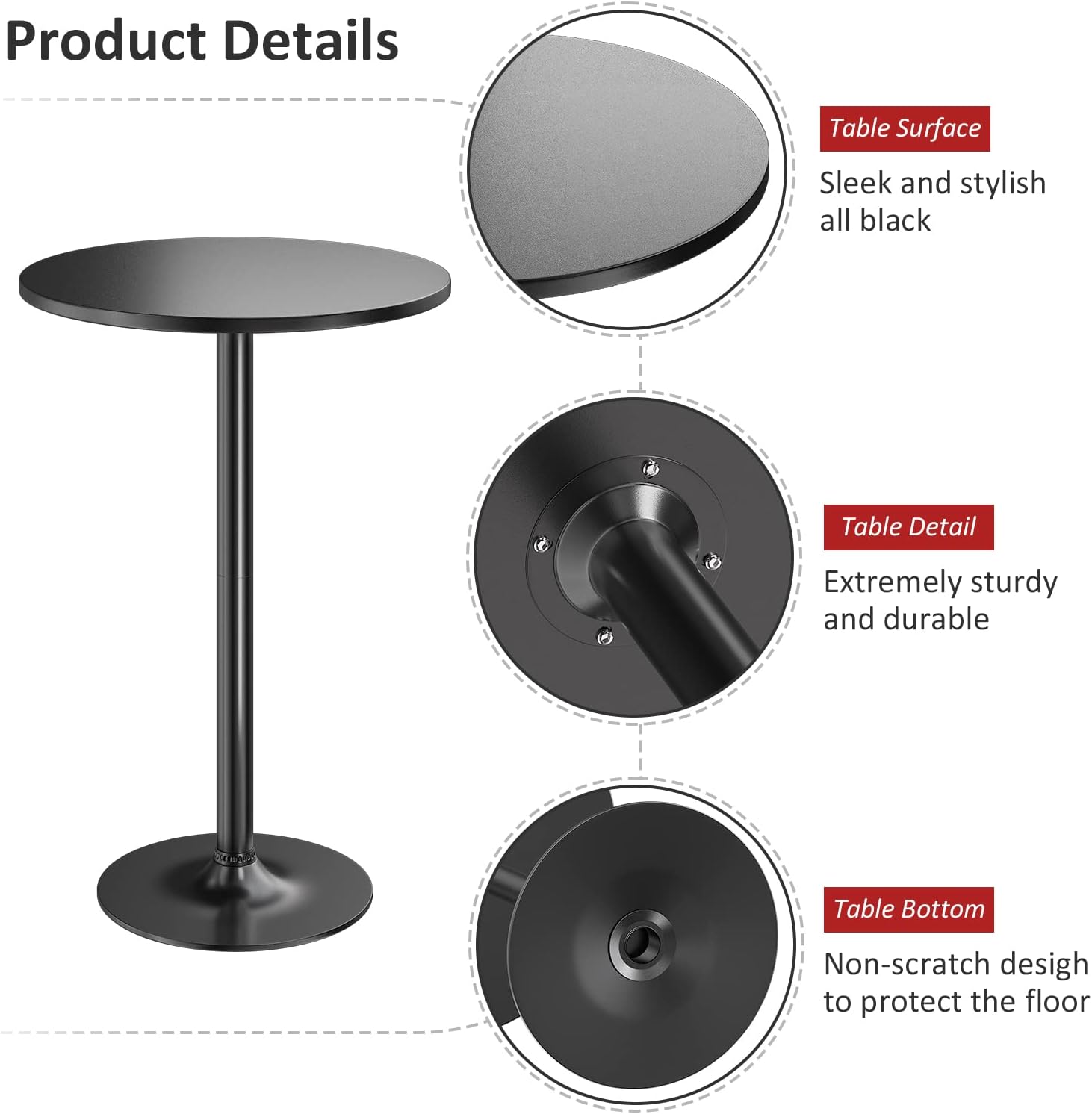 Furmax Mesa de pé elétrica com ajuste de altura