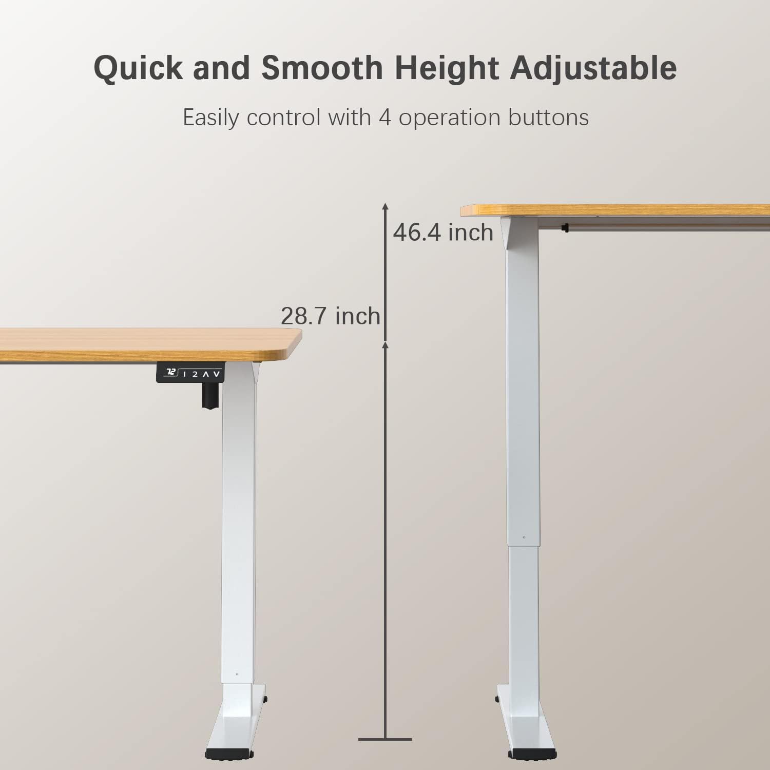 Furmax Electric Height Adjustable Standing Desk